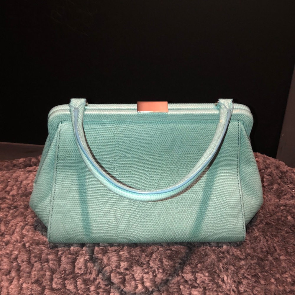 Banana Republic small teal purse